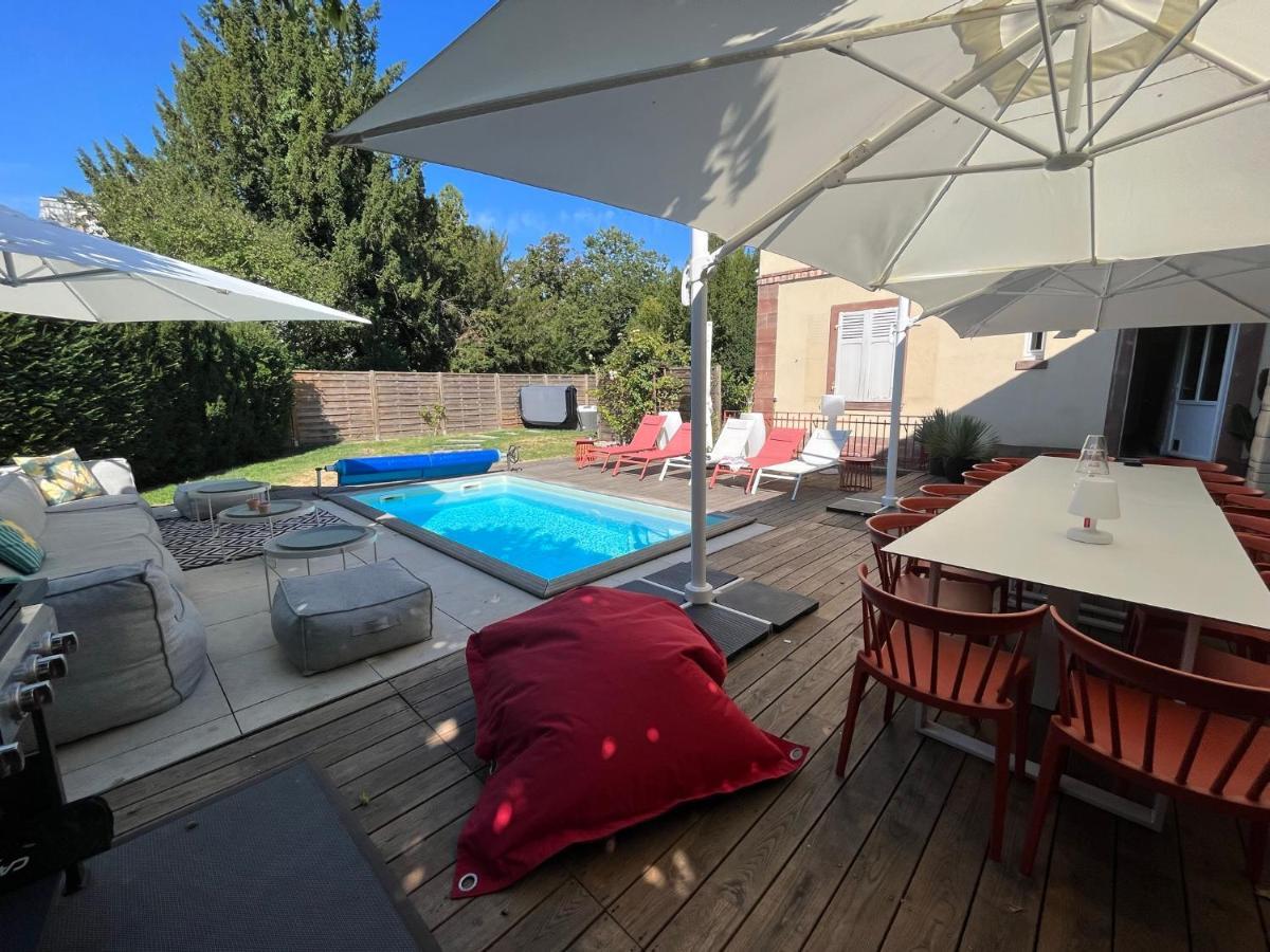 Gite Villa Avril Piscine- Jacuzzi- Sauna - 15 Pers-Proche Europapark سليستا المظهر الخارجي الصورة